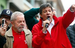 “The people are sovereign regarding the party's candidate. And that candidate is Lula,” said Fernando Haddad, ex Sao Paulo mayor
