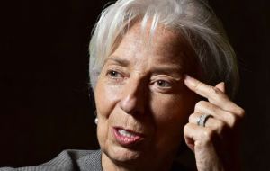 “Discussions were held about how IMF can best support Argentina in the face of renewed financial volatility and a challenging economic environment” Lagarde said