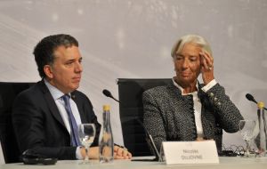 “I had a productive meeting,” Dujovne said of his talks with IMF Managing Director Christine Lagarde and First Deputy Managing Director David Lipton