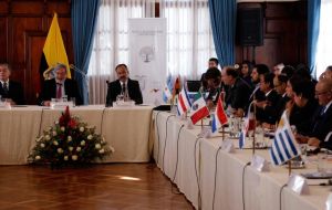 The announcement was made after a two-day meeting of migration officials from Latin America in the Ecuadorean capital, Quito.