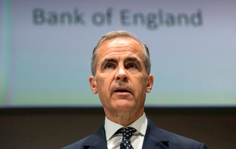 Carney had been due to step down at the end of June 2019, having extended his term by a year already to cover the immediate months after Brexit