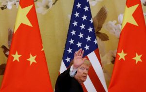 China is reviewing plans to send a delegation to Washington for fresh talks in light of the U.S. decision, the South China Morning Post reported on Tuesday