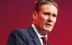 Key delegates who decided on the motion for Tuesday debate,  included shadow Brexit secretary Keir Starmer and leading figures from some trade unions