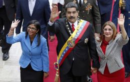  “I’m surrounded by sanctioned (officials),” Maduro said. “Thank you, Donald Trump, for surrounding me with dignity.”