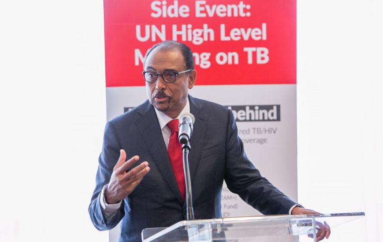  “Today is a landmark in the long war on TB,” said Dr Tedros Adhanom Ghebreyesus, Director-General of the World Health Organization