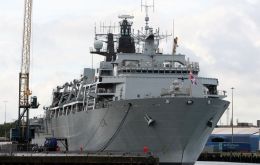 Britain’s new cutting-edge Type 26 frigates will be called HMS Birmingham, becoming the fourth Royal Navy ship to bear that name. Photo: HMS Albion