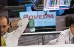 Brazil’s benchmark Bovespa stock index jumped 4% to a nearly five-month high and the local currency, the real, gained 2.6% against the U.S. dollar