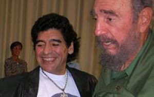 The World Cup winner revealed that deceased Cuban leader Fidel Castro urged him to enter the world of politics