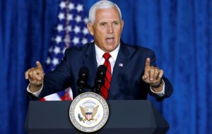 Pence accused China of military aggression, commercial theft and rising human rights violations: the villain bent on interfering in upcoming US elections
