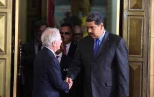 Senator Corker last visited Venezuela in May to secure the release of jailed U.S. citizen Joshua Holt. 