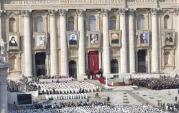 The new saints were officially recognised by Pope Francis Sunday during a ceremony attended by some 70,000 people in St. Peter’s Square.