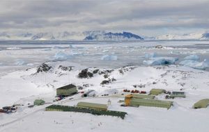 Rothera research station, which opened in 1975, is the largest BAS facility, and a renowned global hub for climatic research. It is 1,860km south of the Falklands