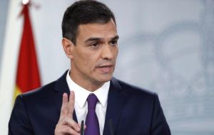 Pedro Sanchez echoed that sentiment and said the Gibraltar protocol “is resolved”, and insisted “that protocol is already agreed, it’s closed” 