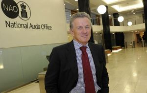 NAO head, Sir Amyas Morse said: “The government has openly accepted the border will be sub-optimal if there is no deal with the EU on 29 March 2019” 