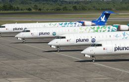 A Panamanian investment company is said to have purchased 75% of PLUNA's shares and now plans to seek financial compensation for the closing of the airline.