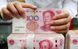 Yuan drifted past 6.96 to the dollar, its weakest since May 2008. Breaking 7 could further undermine market confidence and potentially trigger fresh US accusations