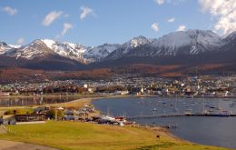 Ushuaia, capital of the Argentine province of Tierra del Fuego 