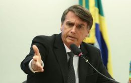 “We had an idea to combine the ministries but it seems both will remain separate, with one person focusing on environment protection,” Bolsonaro said