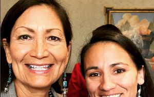 Democrats Sharice Davids of Kansas and Debra Haaland from New Mexico will become the first Native American women elected to Congress. 