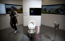 The toilet, which Gates said was ready for sale after years of development, is the brainchild of research projects funded by the Bill and Melinda Gates Foundation