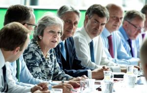 Mrs. May will address her cabinet on Tuesday, with some ministers believed to want a change of plan