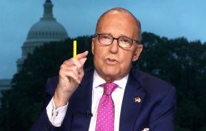 White House economic adviser Larry Kudlow said later on Tuesday morning on CNBC that the restart of talks is “a good thing.”