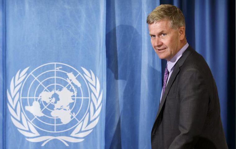 A draft internal U.N. audit found Solheim had spent almost US$ 500,000 on air travel and hotels in 22 months, and was away from Nairobi base 80% of the time