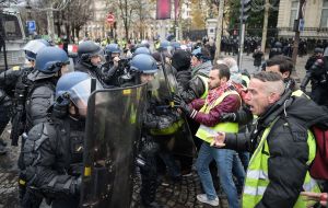 The demonstrations had been billed by the “yellow vest” movement as “act two” in a campaign that began a week ago