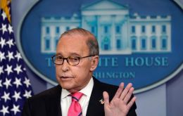 Kudlow said Trump had told advisers that “in his view, there is a good possibility that a deal can be made, and that he is open to that.” (REUTERS/Kevin Lamarque)