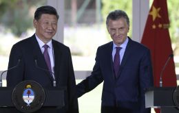 “China's development benefits Argentina, our region and the world,” Macri said during a ceremony at the presidential residence