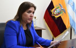 Maria Vicuna's resignation was the second time a vice president left since president Lenin Moreno took office in May 2017