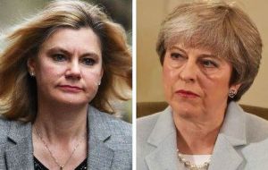 Justine Greening said the deal negotiated by Mrs. May was the equivalent of asking someone to “jump out of a plane without knowing if your parachute is there”