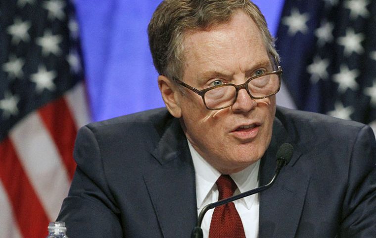 “As far as I am concerned it is a hard deadline. When I talk to the president of the United States he is not talking about going beyond March,” Lighthizer said