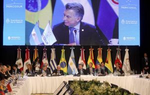 The following week, December 17, Argentina takes over the Mercosur chair, and if technical talks advance there could be a ministerial meeting