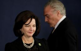 Attorney General Raquel Dodge filed a request late asking the Supreme Court to assign the case to a lower court after Temer loses his limited protections