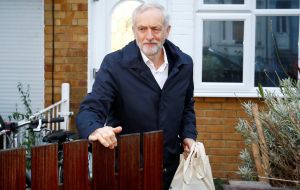 Opposition leader Corbyn said that he saw “the compassion of the Good Samaritan in people across our country every day but especially at Christmas”.