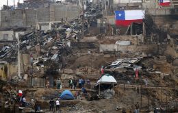 Chile’s Housing Ministry said it had identified 822 slums that largely lack access to basic services like water, sewage disposal and electricity
