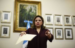 Guatemalan Foreign Minister Sandra Jovel said on Monday that the UN body had 24 hours to leave the country