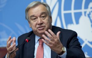 Mr Guterres responded in a statement, saying that he “strongly rejects” the decision, adding that the government must abide by the international deal.