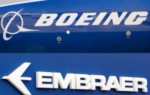 The deal follows a similar tie up by Boeing's rival Airbus which bought Bombardier Inc's commercial plane division that competed with Embraer.