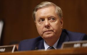 Graham, chairman of the Senate Judiciary Committee, said he had urged the president on Sunday to temporarily reopen government to get negotiations started