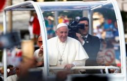 Immigration is expected to be one of the main themes of Francis’s trip. The pope met eight refugees in Rome before heading to the airport for his flight to Panama