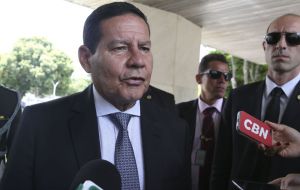 Brazil’s acting president Hamilton Mourao said a government task force on the disaster response is looking at whether it should change Vale’s top management