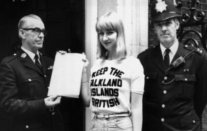 ”We were involved in a major campaign to get the British Nationality (...) The Act was eventually amended in 1983. Sadly the T shirt has been consigned to history!”