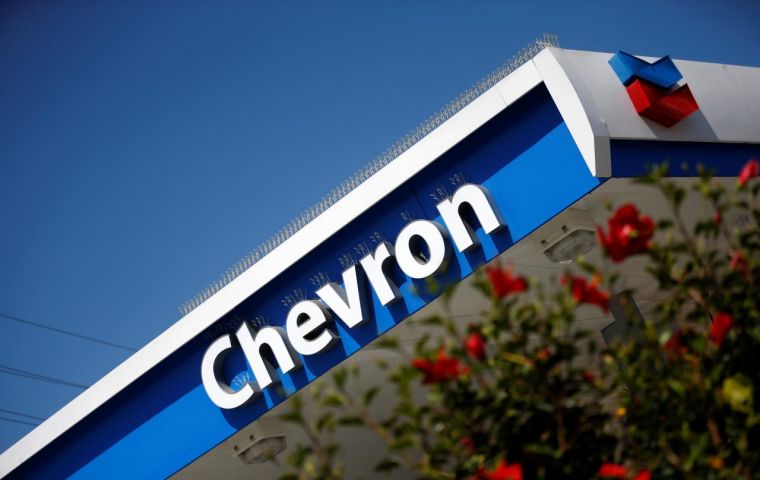 Chevron, the largest US oil company left in Venezuela and where President Nicolas Maduro faces growing pressure from the U.S. and other nations to step aside