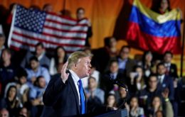 Trump issued a dire warning to Venezuela's military if they continue with Maduro: “you will find no safe harbor, no easy exit, no way out. You will lose everything.”
