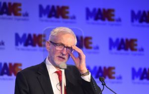 Jeremy Corbyn also announced he would be going to Brussels to meet EU chief negotiator Michel Barnier on Thursday