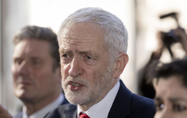 Corbyn, when asked if he would hold a referendum on any deal on any deal he negotiated, told Sky News: “We'd consider putting that to the public.”