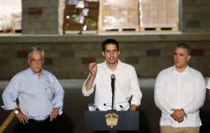 Guaidó has called it “the greatest mobilization in our history” and has assured that aid “will enter in any way.”