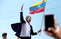 “We know the risks we face, that have never stopped us. The regime, the dictatorship must understand,” a defiant Guaido told a delirious crowd